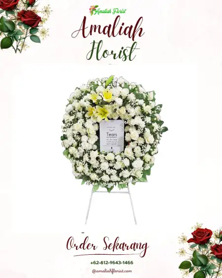 Krans Bunga Duka Genuksari